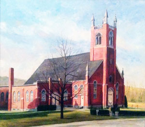 Bern Church Painting
